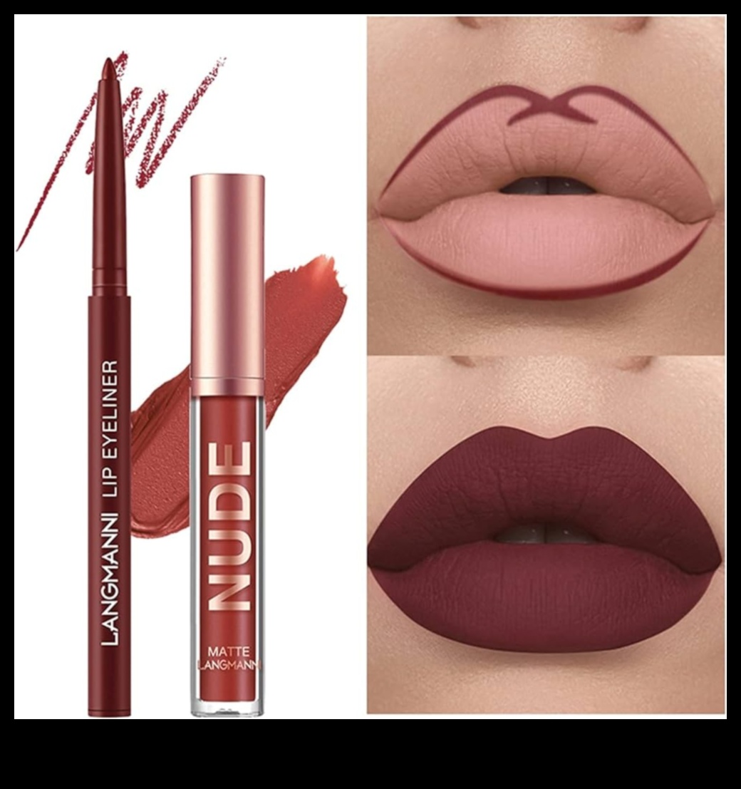 سحر مطفي: احصلي على لمسة نهائية مخملية مع محدد شفاه ناعم وقابل للمزج