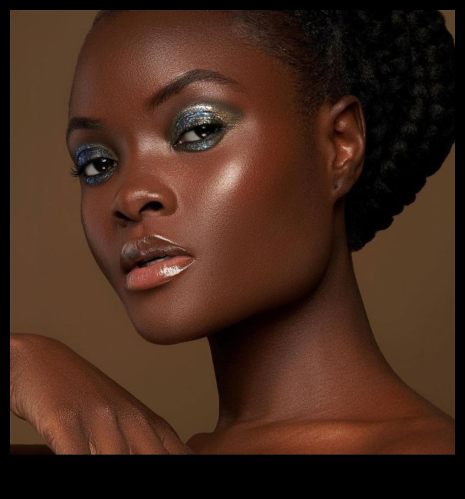 أعجوبة معدنية: دمج ظلال العيون المعدنية في مظهرك